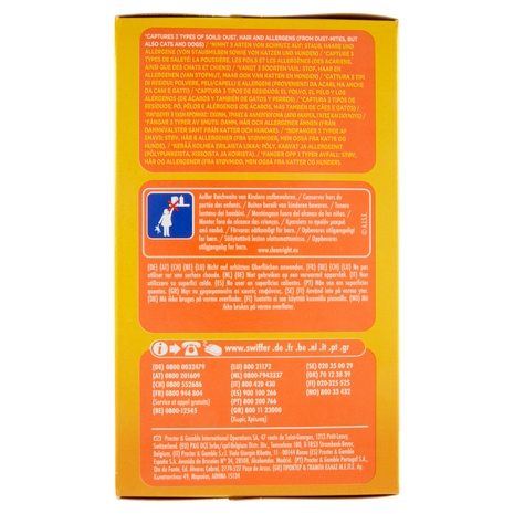 Swiffer Duster Cattura Polvere - Ricarica 16 Piumini per spolverare